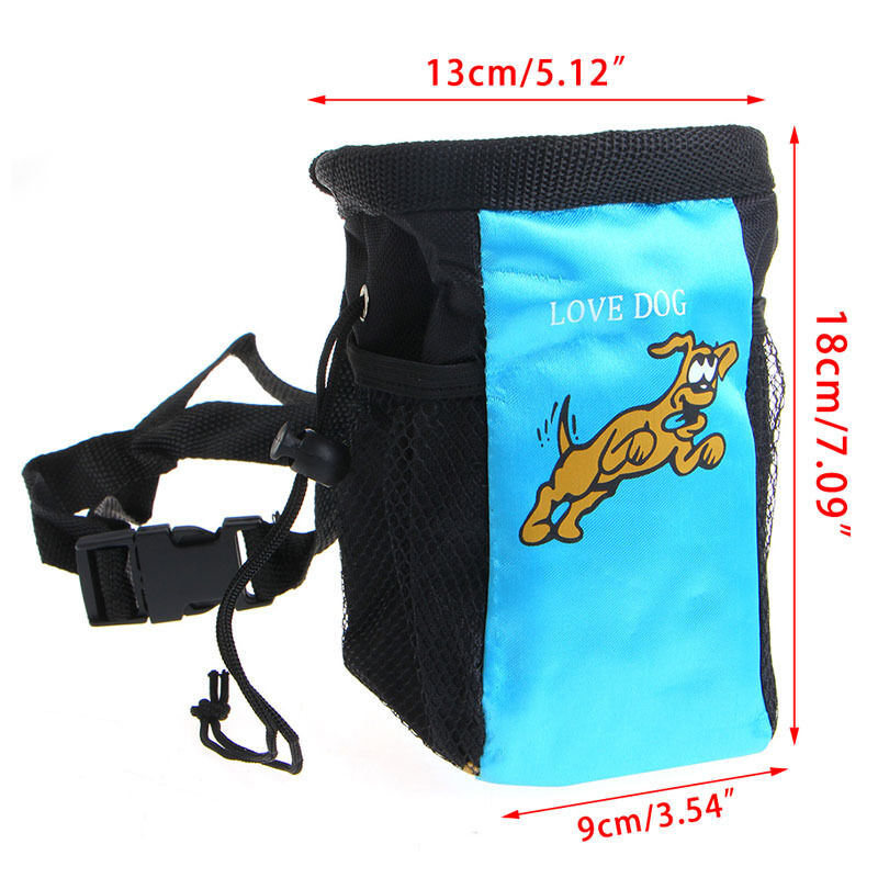 Dog Puppy Snack Obedience Bait Pet Training Bag Food Treat Pouch Bag Holder