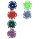 60Pcs Accessories Radial Bristles Polishing Polishing Wheel Mixing Grit+6Pc