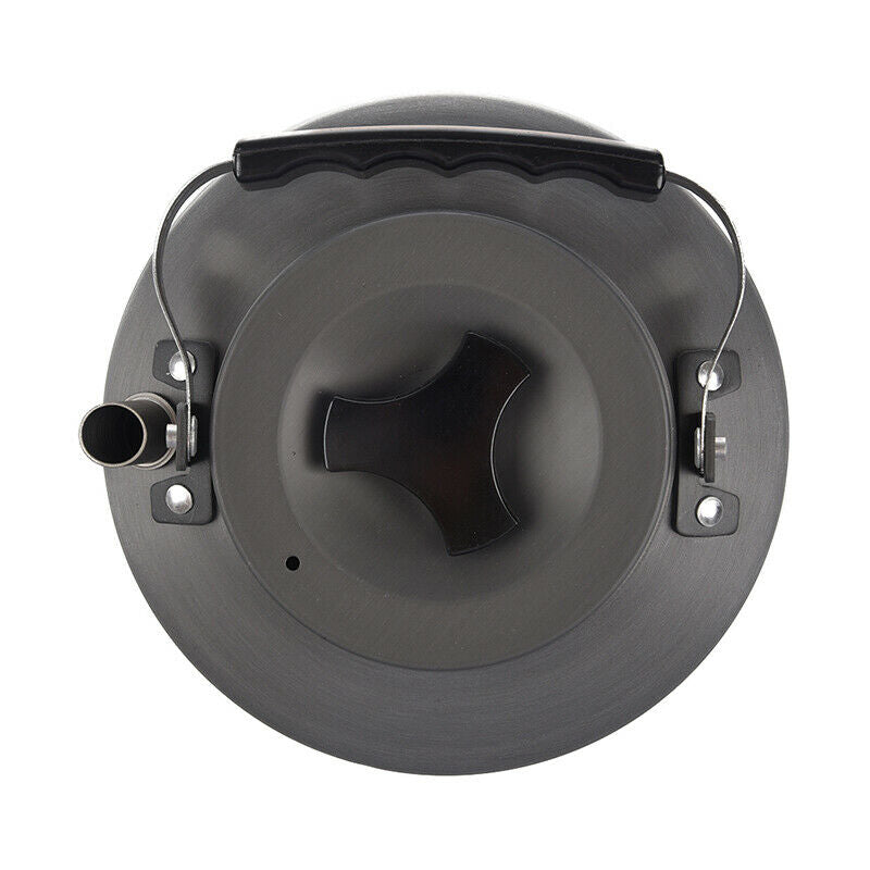 1.1L Portable Ultra-Light Camping Water Kettle Teapot Coffee Pot Ano