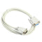 Serial RS232 9-Pin Male to Female DB9 9-Pin Converter Extension Cable(1.5m)