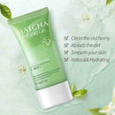 60ml Matcha exfoliating gel 60g facial scrub care moisturizing Y8L9