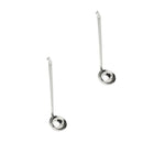 Stainless Steel Soup Spoons Long Handle Kitchen Essential Cooker 8cm+9cm