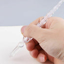 10Pcs/Set Invisible Fluorescence Bottled Dip Signature Ink W/ Glass Writing Pen