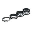 Bike Carbon Fiber Headset Spacer Bicycle Stem Spacer Set(4 PCS) 28.6mm
