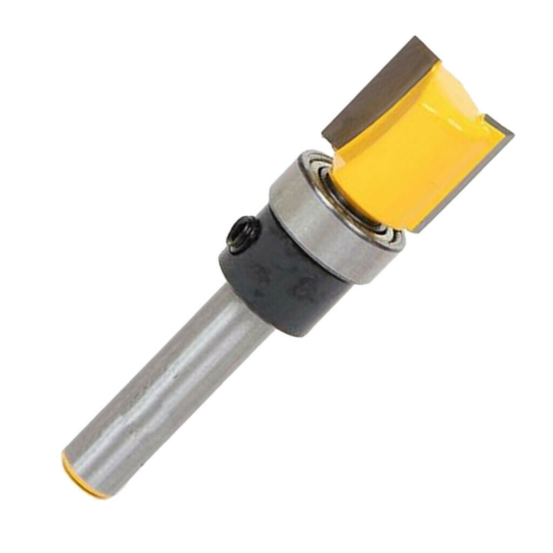 2 Pieces 1/4 Inch Shank Straight Router Bit Wood Milling Cutter Tool