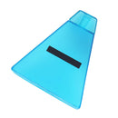 Portable Triangle Water Coffee Tea Bottle Home Outdoor School Office Blue