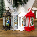 2 Pcs Set Christmas Light Decorations Craft Home Decor Hanging Pendant CreatZ2F4