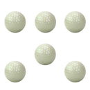 6 Pieces Luminous Night Golf Balls Long Lasting Reusable Bright Night Glow Golf