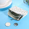 Women Kids Hollow Mini Coin Wallets PU Leather Clip Card Clutch Holder Case #gib