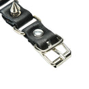 Gothic Metal Cone Stud Spikes Rivet Leather Wristband Bangle Cuff Bracelet otJ3C