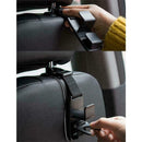 1Pcs Storage Plastic Car Back Seat Bag Handbag Hooks Headrest Hanger T6C7