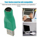 2 Female To USB Male Adapter Converter For Keyboard quality high Mouse Q0K7 F7V0