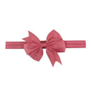 Baby Girl Elastic Bow Hair with Children Hair Band Baby Color Cute Bow Head