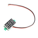 Mini Digital Voltmeter DC0-100V Blue Light LED Panel Voltage Meter