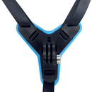 Set of 2 Plastic Camera Chin Holder for GoPro Hero 7 6 Sports Blue+Black