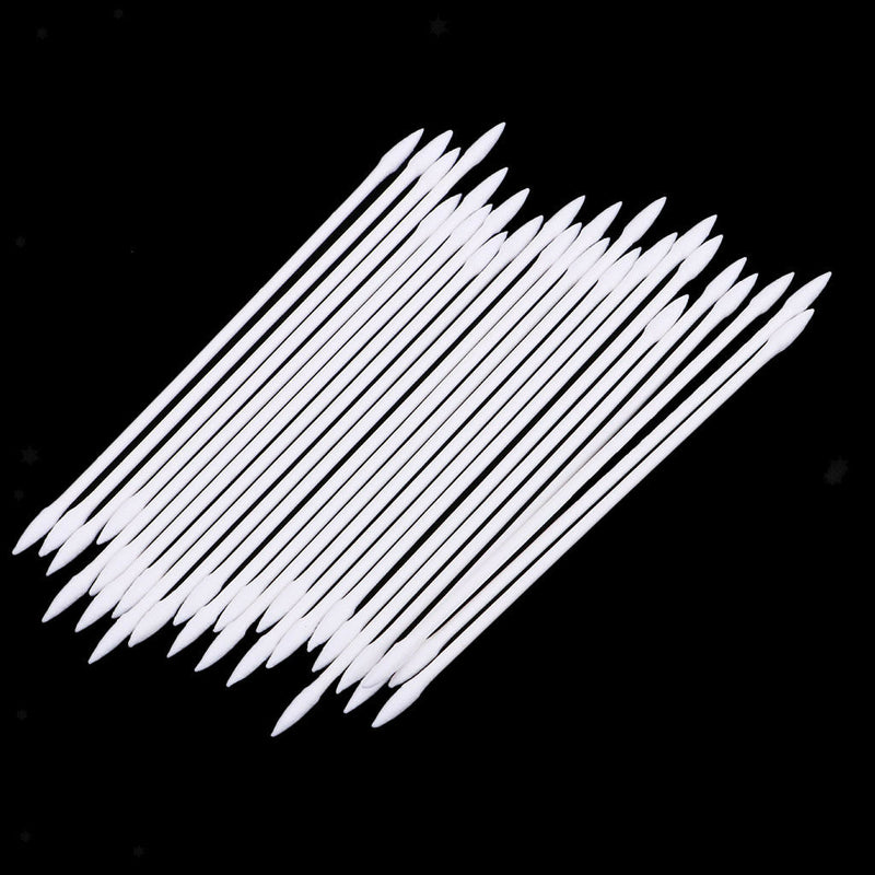 24pcs/pack Precision Tips Cotton Swabs Paint Cleaning Tool Art Crafts Supply