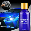 Auto Headlight Polishing Fluid Restoration Kit Car Scratch Repair Coating 30ml^^