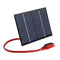 1.5W 12V Solar Cell Polysilicon Flexible DIY Solar Panel Power Bank w/Clip A#S