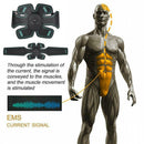 Abdominal Muscle Training Gear Stimulator Toning ABS Workout Belt