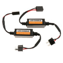 2x H7 LED Headlight Canbus Error Free Decoder Anti Flicker Flash Resistor