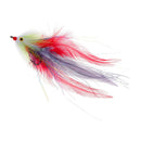 Trout Salmon Steelhead Fly Fishing Streamer Flies Saltwater Red with Hook