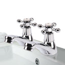 2 Taps Twin Hot and Cold Pair Tap Traditional Bath Bathroom Basin & Sink Ch O3W7
