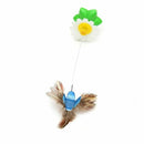 Funny Cat Toys Electric Flying Bird Rotation Kitten Teaser Batt.U K7W6 (No H2Q2