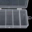 Double Side 5 Compartments Fishing Tackle Box Lure Hooks Storage Accessaries
