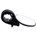 Cycling Bike Bicycle Handlebar 360 Degree Rotate Rear View Mirror(Black)