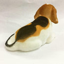 Dog Bobbing Nodding Head Bobblehead For Vehicle Automobile White Ornament G S1I4