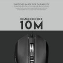 Fantech X5s Computer Wired Mouse 4800 DPI USB Optical PC Gaming Mouse Mice