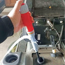 Car Auto Vehicle Fuel Gas Transfer Suction Pumps Outdoor Liquid Pump (Red)