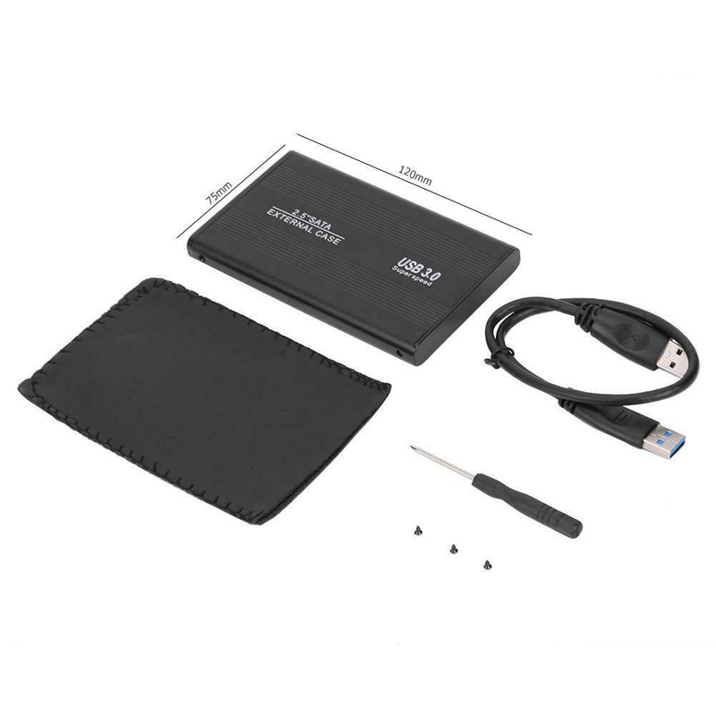 2.5 inch USB 3.0 to SATA Port External Portable 6-Gbps SSD Hard Drive Enclosure