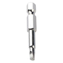 Magnetic Triangle Head Screwdriver Bits S2 Steel 1/4 Hex Shank  6.35mm G0I9