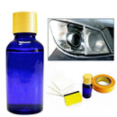 Car Headlight Lens Restoration Polish Liquid Kit Headlamp Cleaner Agent Pre N1Z3