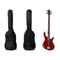 Double Straps Padded Electric Bass Guitar Gig Bag Soft Case Backpack New 2016