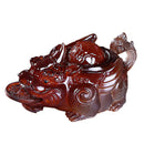 Tea Pets Ornaments Pi Xiu Pi Yao Fortune Table Decoration Ornament Red