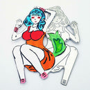 Metal Cutting Dies Stencil for DIY Scrapbooking Photo Album Struggling Girl