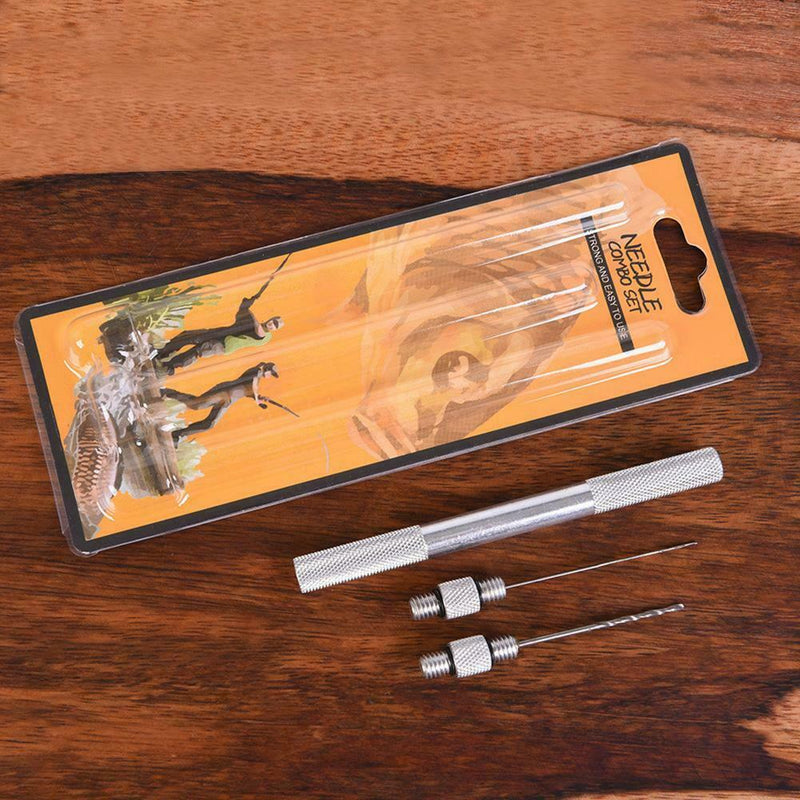 3 in 1 Combo Set Carp Fishing Rigging Bait Needle Tool Fish Drill Tackle