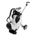 Mini Desktop Golf Cart Bag Holder And Golf Club Pen Office Desk Novelty Gift -