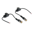 2x Passive UTP BNC Video Pigtail Balun Transceiver Anti-interference