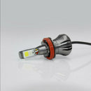 H8/H9/H11 LED Headlight Bulb 6000k 4800LM Monochrome Two-Color Flashing Fog Ligh