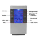 1x LCD Digital Thermometer Hygrometer Room Indoor Temperature Date Clock