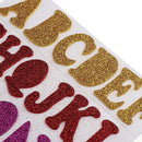 Glitter Foam Letter Alphabet Multicolor Stickers Art Craft DIY Kids Fun Toys