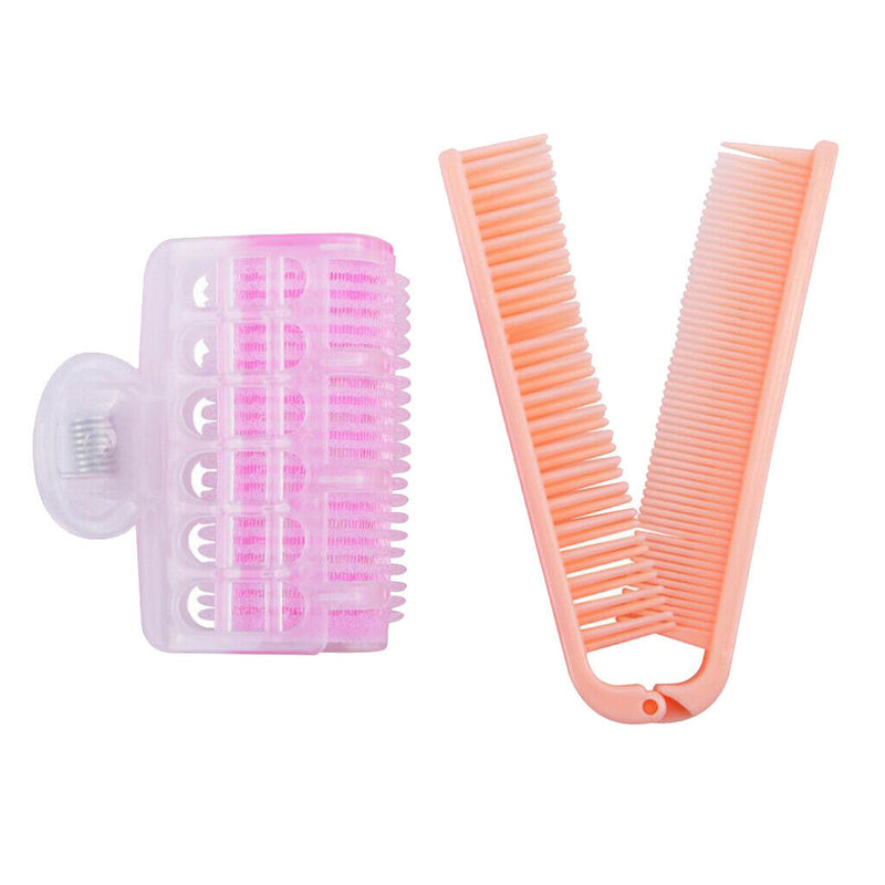 DIY Grip Cling Hair Makers Curler Bendy Twist Curls DIY Hair Rollers + Plastic