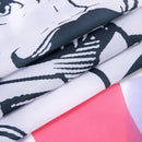 Waterproof Cloth Cutting Hair Haircut Pattern Salon Barber Cape Barber ApronJC3C