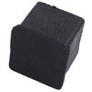 20 mm x 20 mm, black, square, rubber foot pad for chair or table, 4 pieces X1K9