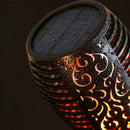 2Pcs  Solar Powered Colorful Garden Patio 33 LED Torch Path Flame Light #