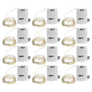 1m Electric String Light 3 Mode LED Festival Decor Lamp (Warm Light 12pcs) A