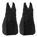 2x Pro Cutting Cape Salon Hairdressing House Cleaning Gardening Apron
